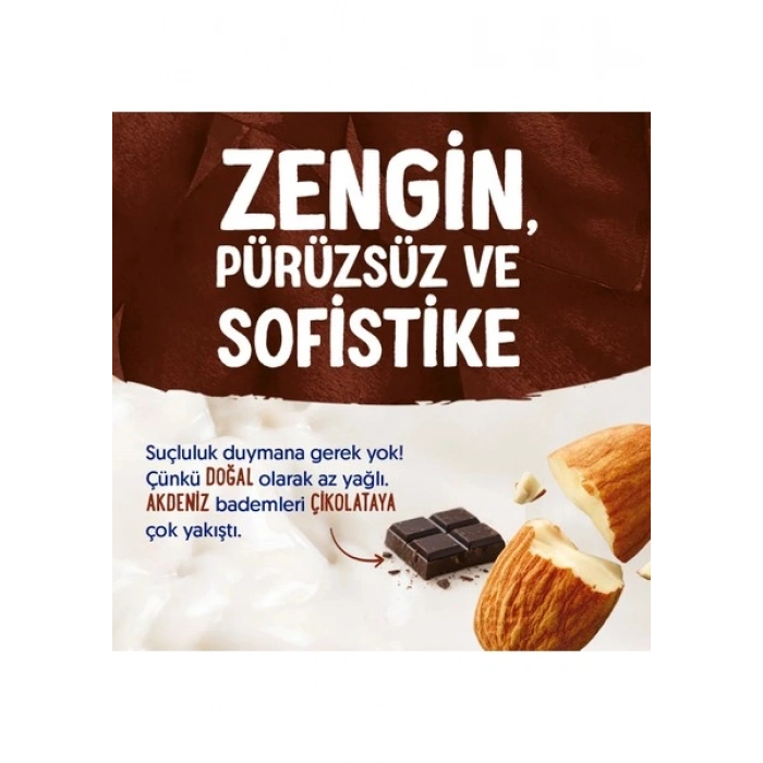 Alpro Bitter Çikolata Badem Sütü 2x1 L Vegan Laktozsuz Bitkisel Bazlı