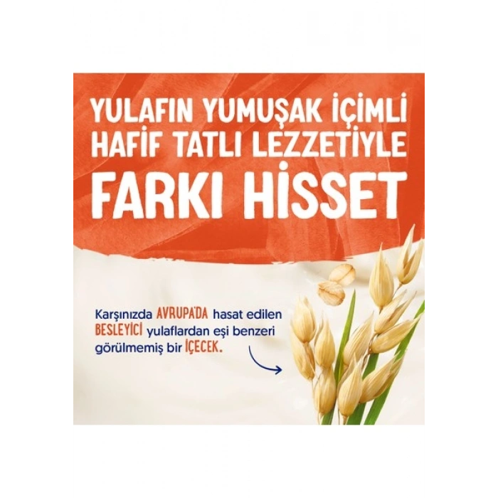 Alpro Şekersiz Yulaf Sütü 1 L Vegan Laktozsuz Bitkisel Bazlı