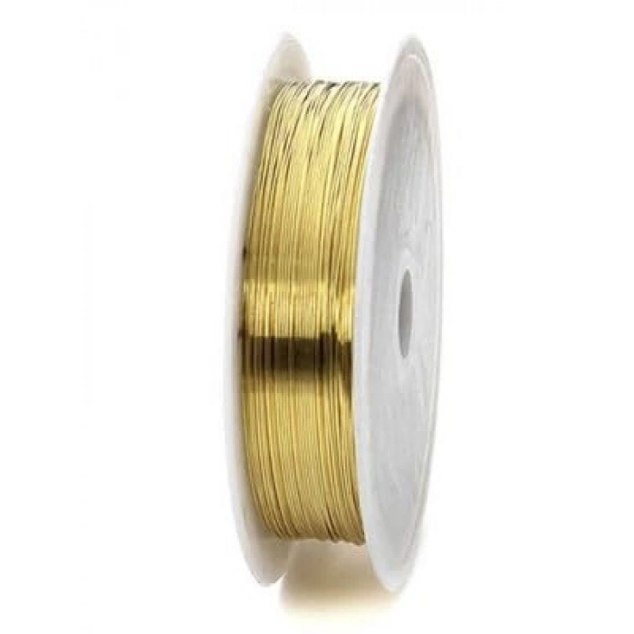 Altın Çiçek Teli - 0,3 mm Kalınlık