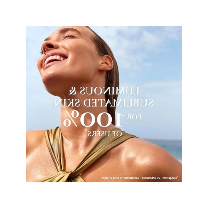 Altın Işıltılı Yüz ve Vücut Yağı SPF50, 150 ml, Parlaklık Sağlar
