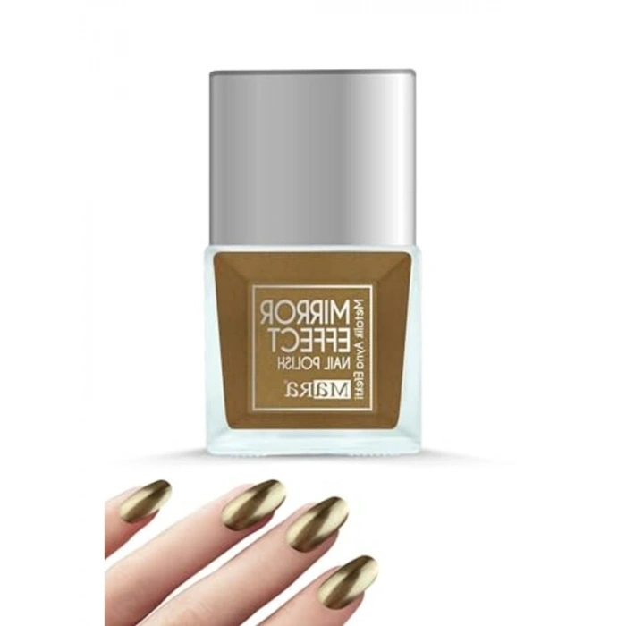 Altın Renkli Metalik Oje 15 ml Ayna Efektli
