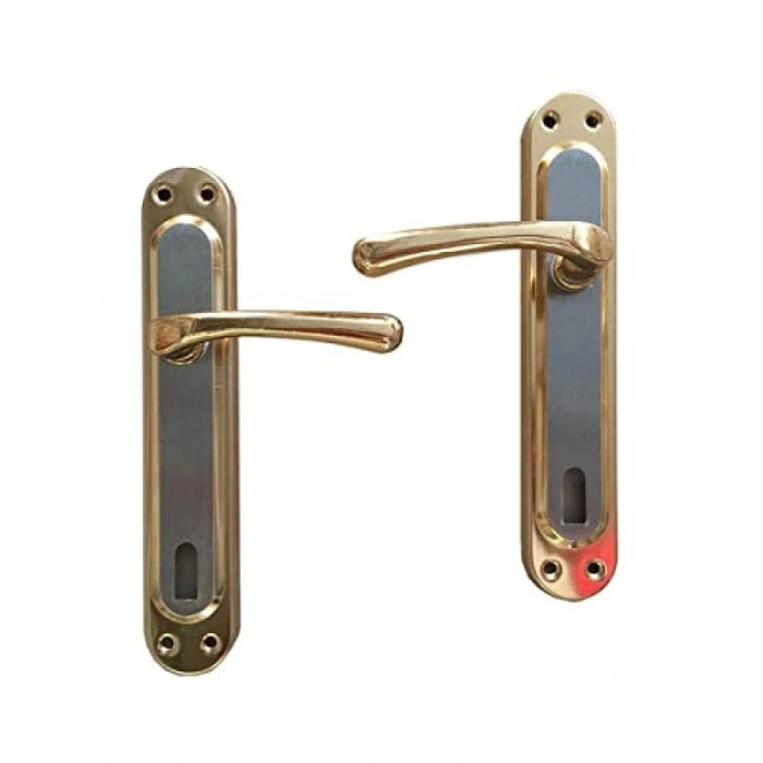 Altın Renkli Saten Oda Kapı Kolu