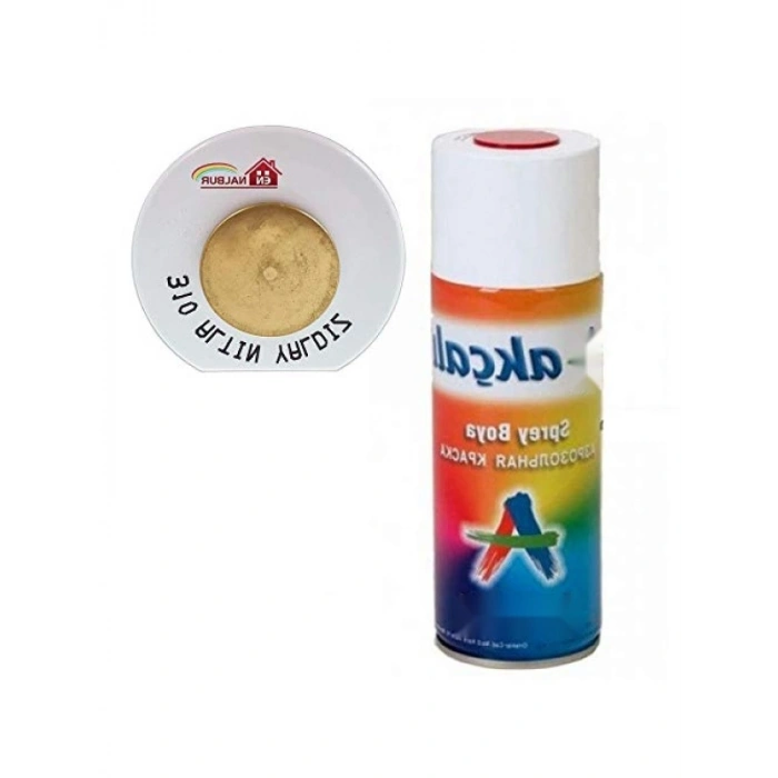 Altın Yaldız Sprey Boya - Hızlı Kuruyan