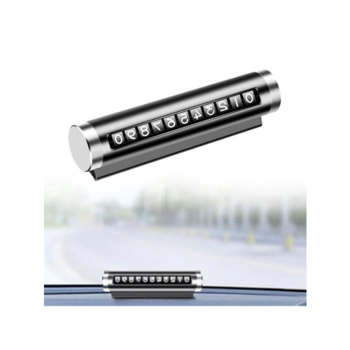 Alüminyum Araç İçi Numaratör - Şık ve Kullanışlı