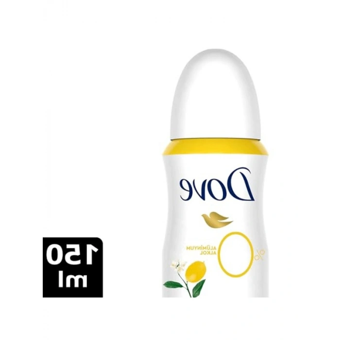 Alüminyum içermeyen kadın deodorantı, 150 ml limon ve vanilya