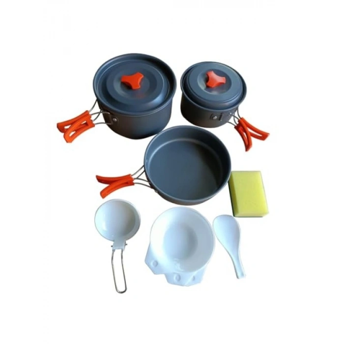Alüminyum Kamp Tencere Seti - Hafif ve Dayanıklı
