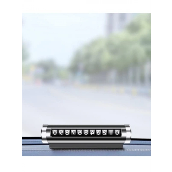 Alüminyum Kasa Araç İçi Park Numaratörü