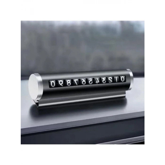 Alüminyum Kasa ile Şık Geçici Park Numaratörü