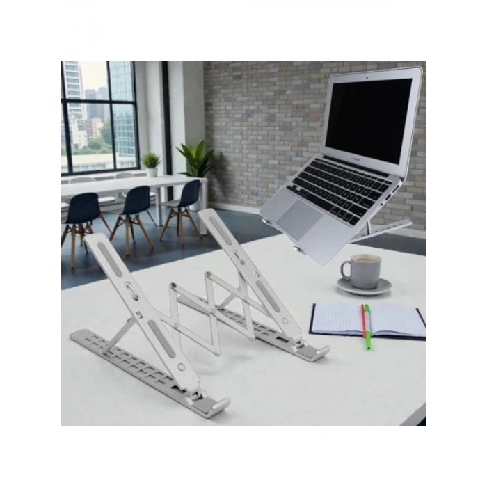 Alüminyum Katlanabilir Laptop Standı, Ergonomik Tasarım