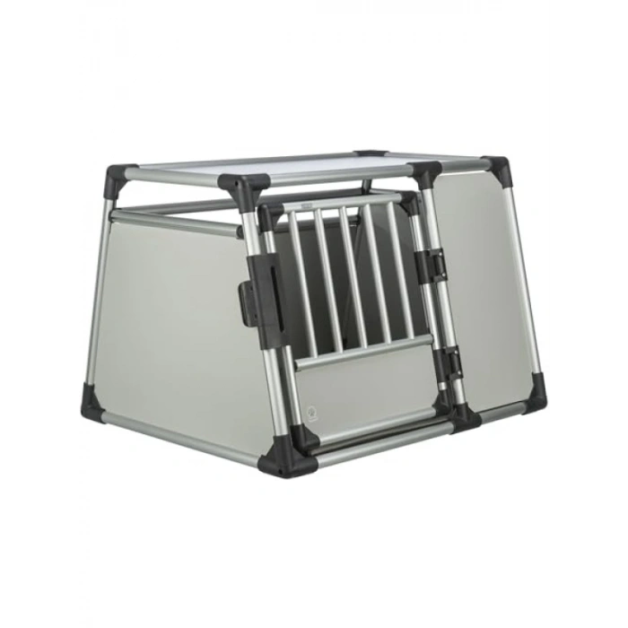 Alüminyum Köpek Taşıma Kafesi, 93x65x81 cm