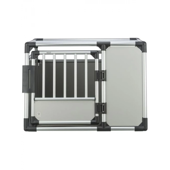 Alüminyum Köpek Taşıma Kafesi, 93x65x81 cm
