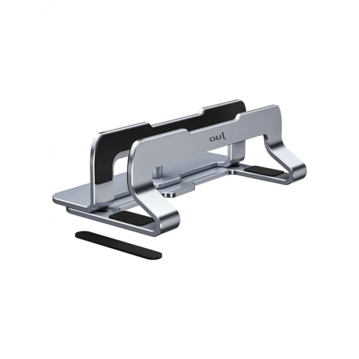 Alüminyum Masaüstü Laptop Standı, Dikey Tasarım ile Kullanım