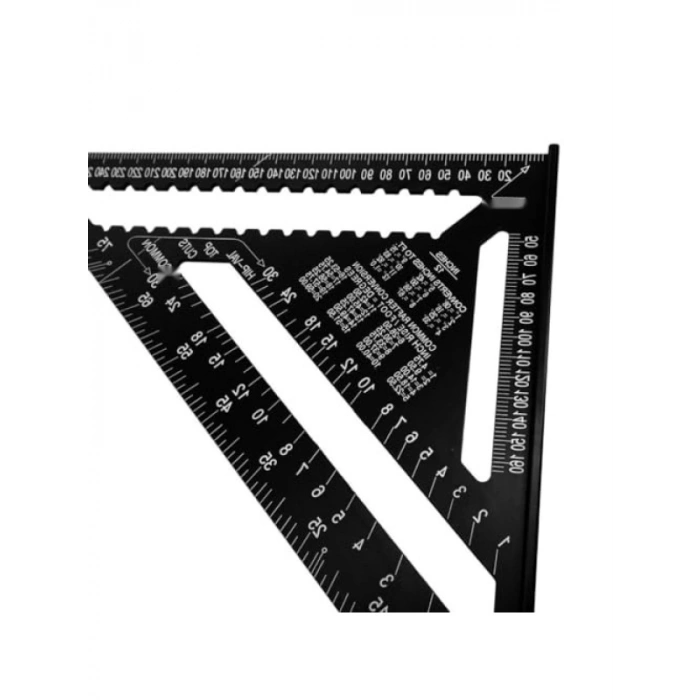 Alüminyum Üçgen Marangoz Gönye, 305 X 430 mm