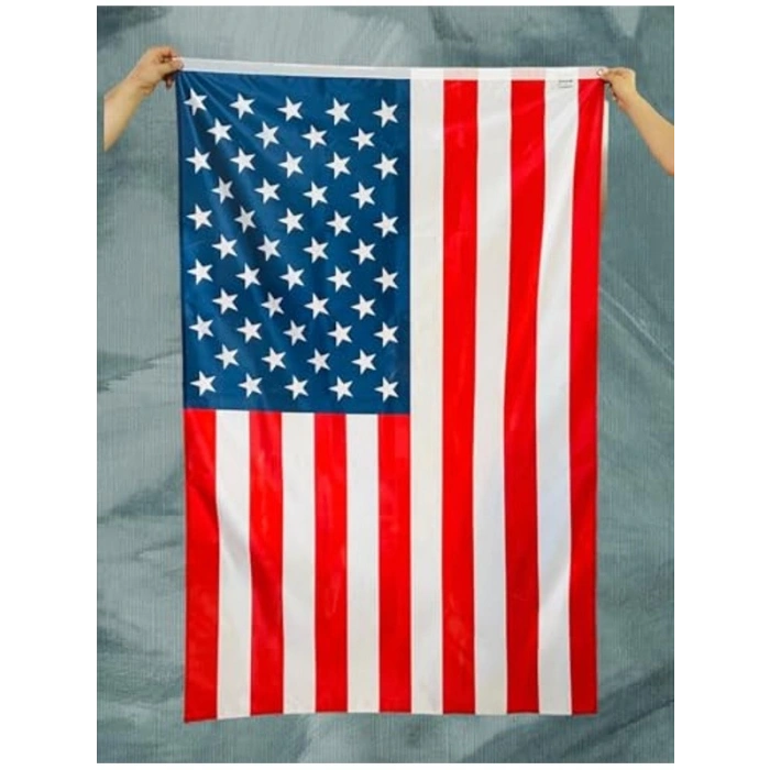 Amerikan Bayrağı, 3x5 ft Ölçüler, Dış Mekan Kullanımı İçin Uygun