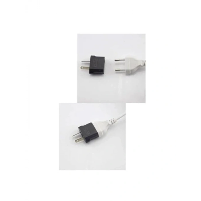 Amerikan Priz Dönüştürücü Adaptör - 2 Adet Set (USA-TR)