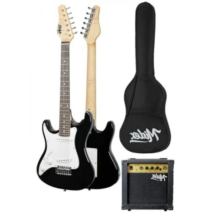 Amfili 3/4 Elektro Gitar Seti (8-12 Yaş Çocuklar İçin)