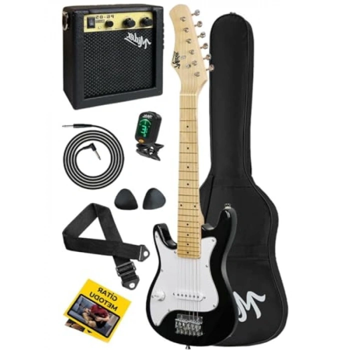 Amfili 30 İnç Elektro Gitar Seti, 4-6 Yaş Çocuklar İçin
