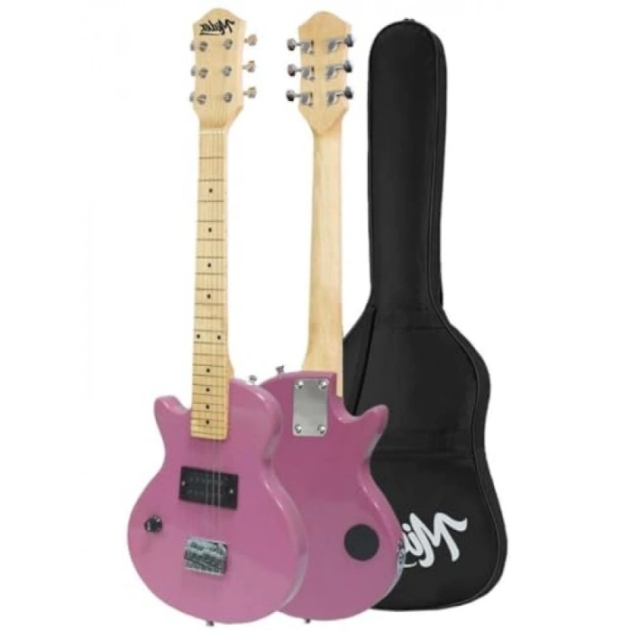 Amfili 34 İnç Elektro Gitar Seti (5-8 Yaş) - Pembe