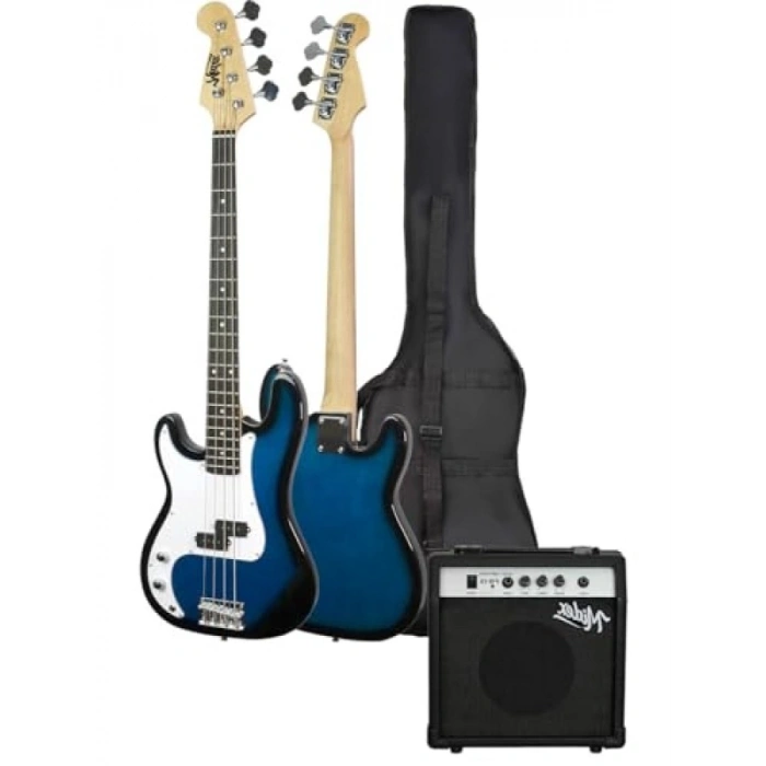 Amfili 46 İnç Bas Gitar Seti (Yetişkinler İçin)