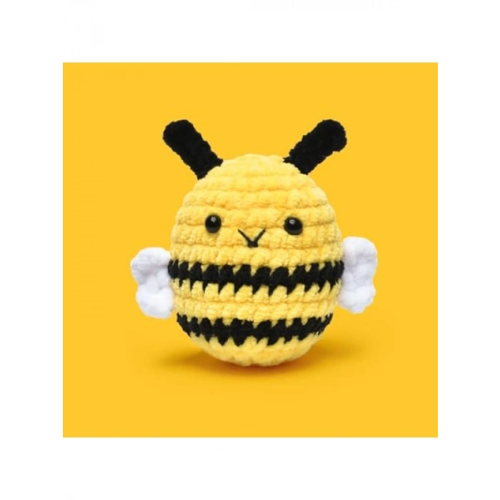 Amigurumi Arı Örgü Seti, Eğlenceli Tığ Kiti