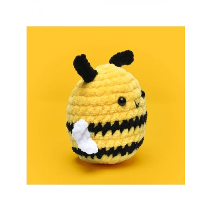 Amigurumi Arı Örgü Seti, Eğlenceli Tığ Kiti