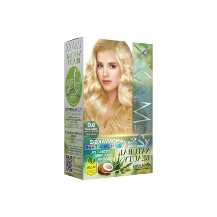 Amonyaksız Saç Boyası, 60 ml - Doğal Sarı Renk