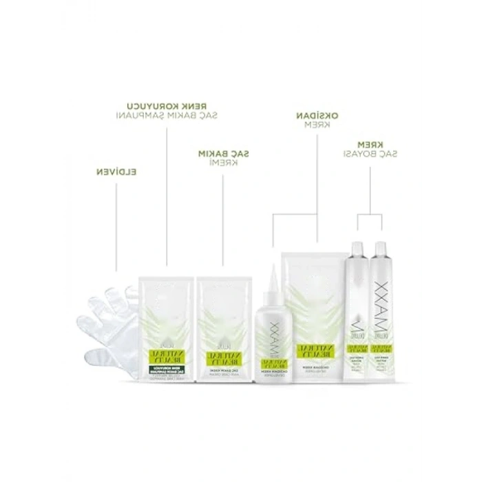 Amonyaksız Saç Boyası Seti - 22 Canlı Renk Seçeneği