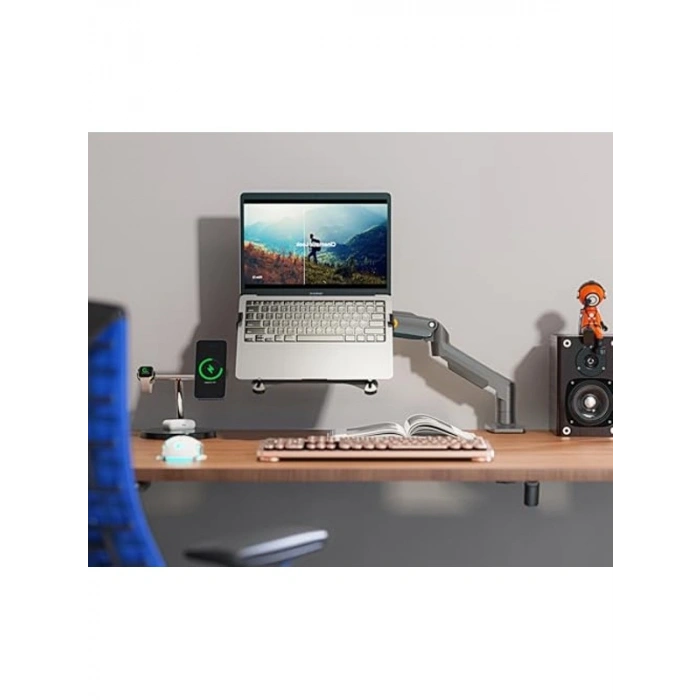 Amortisörlü Laptop Standı, 10-17 Uyumlu