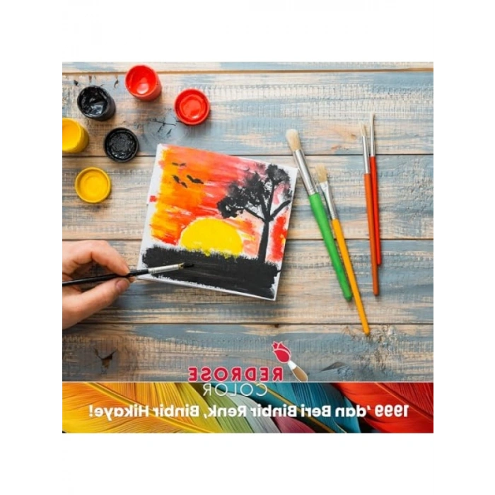 Ana Renkler Guaj Boya Seti, 6 x 500 gr