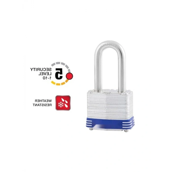 Anahtarlı Dış Mekan Asma Kilit - 4lü Set, Dayanıklı Çelik Gövde