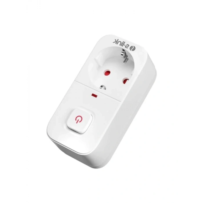 Anahtarlı Isıya Duyarlı 16A/250V Devre ve Akım Korumalı Tekli Priz