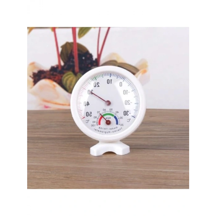 Analog Termometre ve Nem Ölçer - Pil Gerektirmeyen