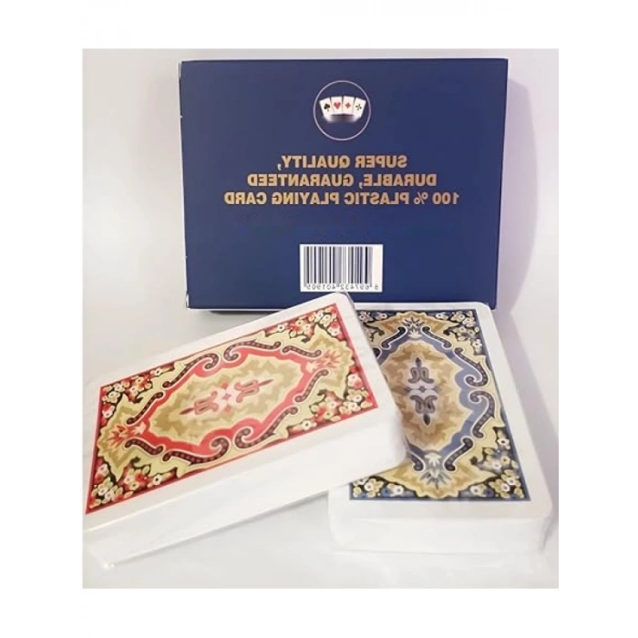 Angora Plastik İskambil Kağıdı Seti, 2 Deste