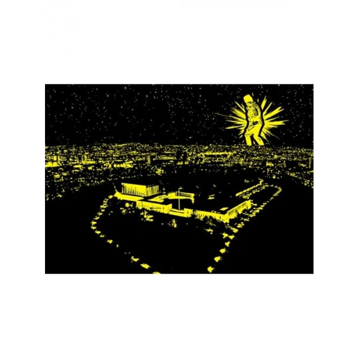 Anıtkabir Temalı Neon Puzzle - 1000 Parça Eğlenceli Yapboz