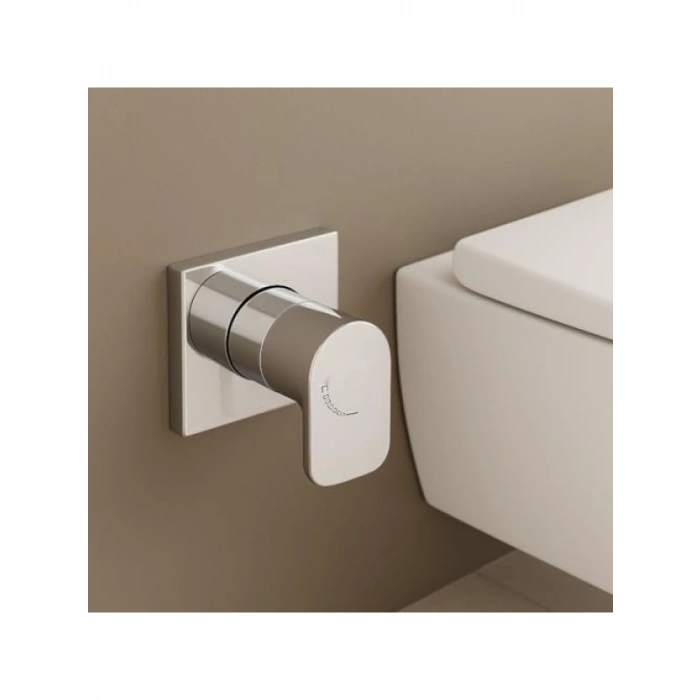 Ankastre Stop Valf | Sıva Üstü Montaj | Krom