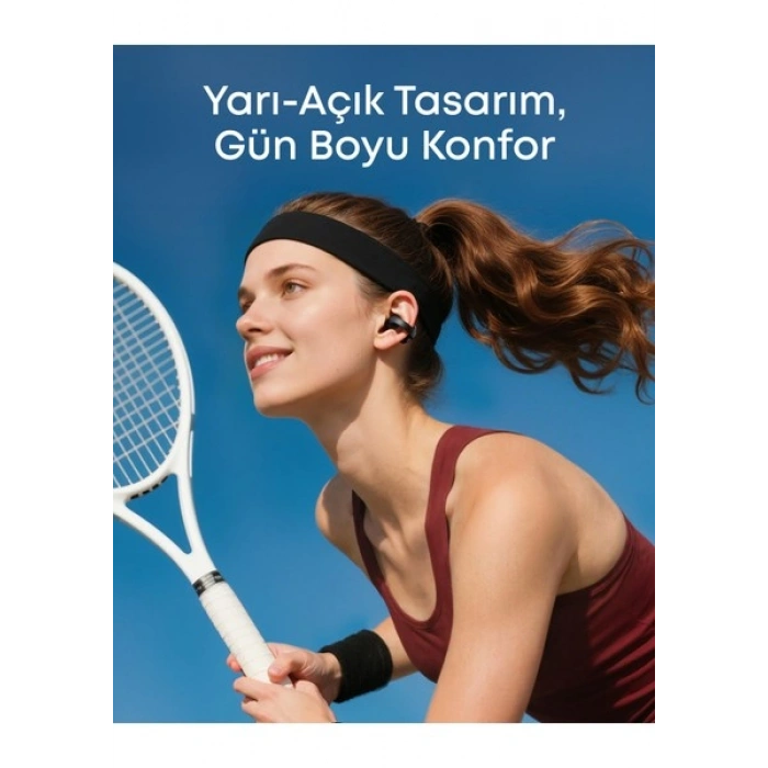 Anker Soundcore C50I Bluetooth Kulaklık, Açık Kulak Teknolojisi, Siyah - D1101