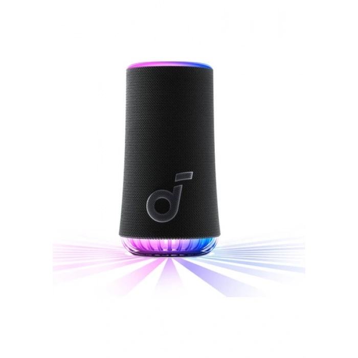 Anker Soundcore Glow Taşınabilir Hoparlör - 360° Ses Bluetooth Hoparlör - Senkronize Radyant Işık - A3166