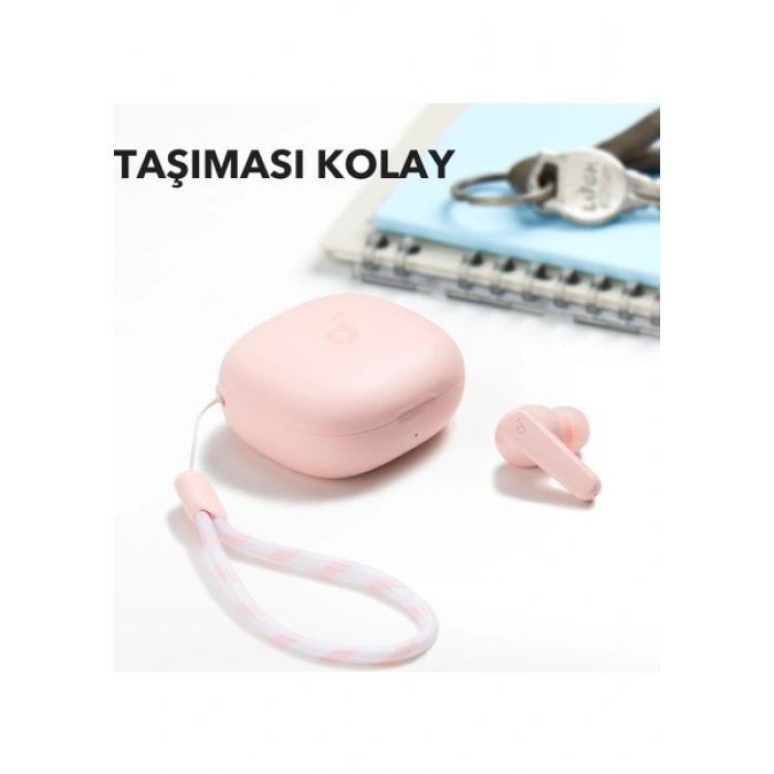 Anker Soundcore R50I Tws Bluetooth Kablosuz Kulaklık Pembe - Ios ve Android Uyumlu - A3949 (Anker Türkiye Garantili)