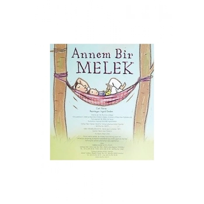 Annem Bir Melek - İlk Okuma Kitaplarım - Carl Norac