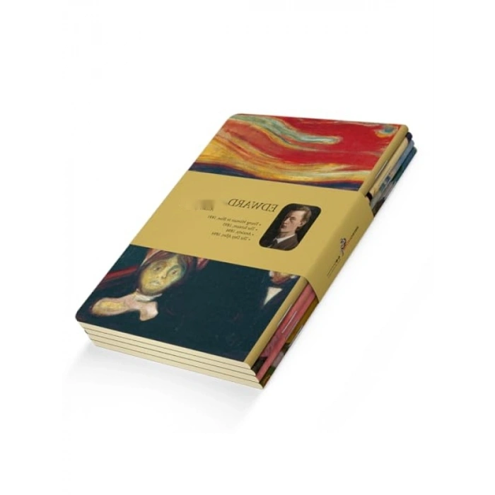 Anxiety Series - A5, 4lü Defter Seti, Çizgisiz