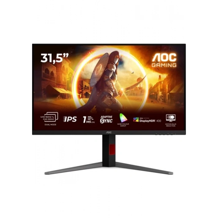 Aoc U32G4U 31.5″ 4K 0.5ms 160Hz Full Hd / 0.5ms 320Hz Adaptive-Sync Fast IPS 4K Gaming Monitör