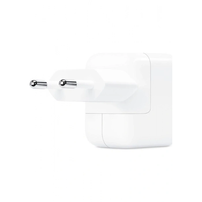 Apple 12W Ev Tipi Hızlı Şarj Adaptörü – USB Lightning, iPhone, iPad, iPod, Apple Watch ile Uyumlu Kompakt ve Taşınabilir Tasarım