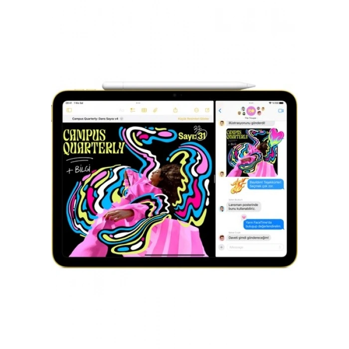 Apple iPad A16 11 512GB Wi-Fi Tablet Pembe MD5C4TU/A