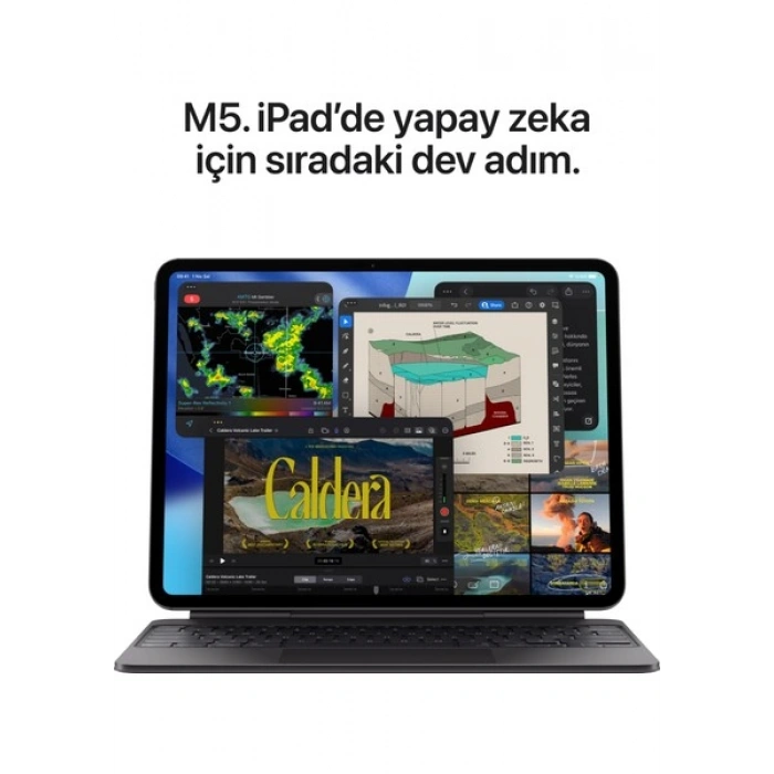 Apple iPad Pro M5 Wi-Fi 256GB 11 Standart Cam - Gümüş MDWL4TU/A