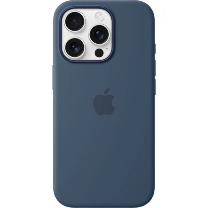 Apple iPhone 16 Pro Silicone Case With Magsafe - Denim