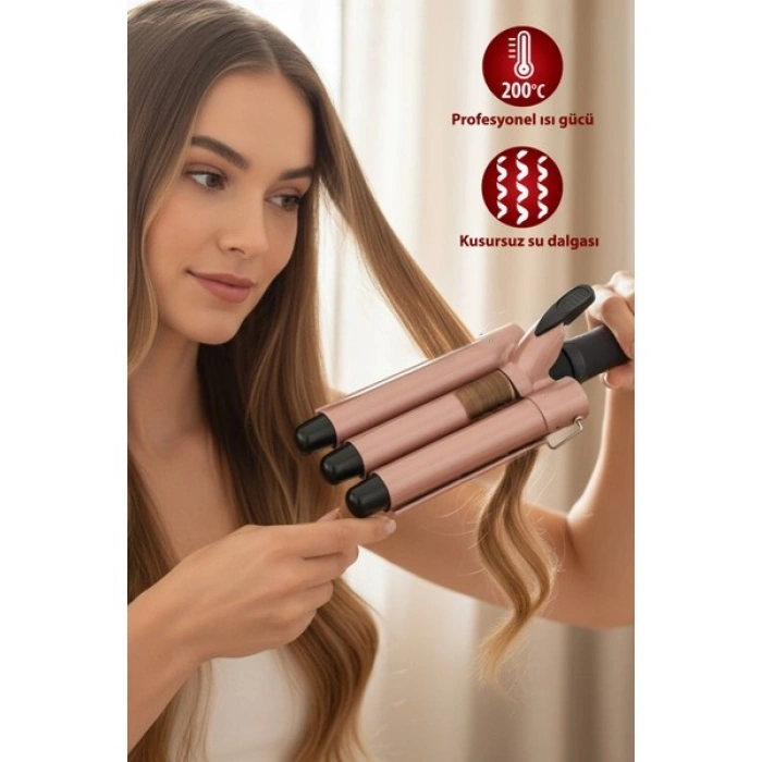 Aprilla Hızlı 3lü Su Dalgası (WAG) Maşası 32mm