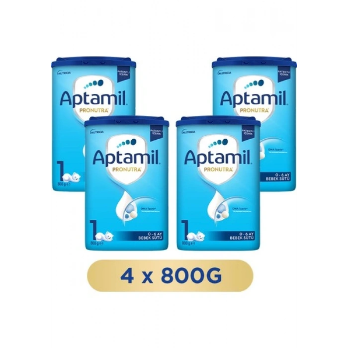 Aptamil 1 Bebek Sütü 800 Gr x 4 Adet 3200 Gr