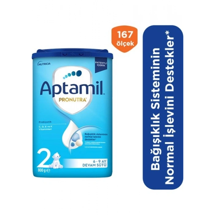 Aptamil 2 Prebiyotikli Devam Sütü 800 Gr
