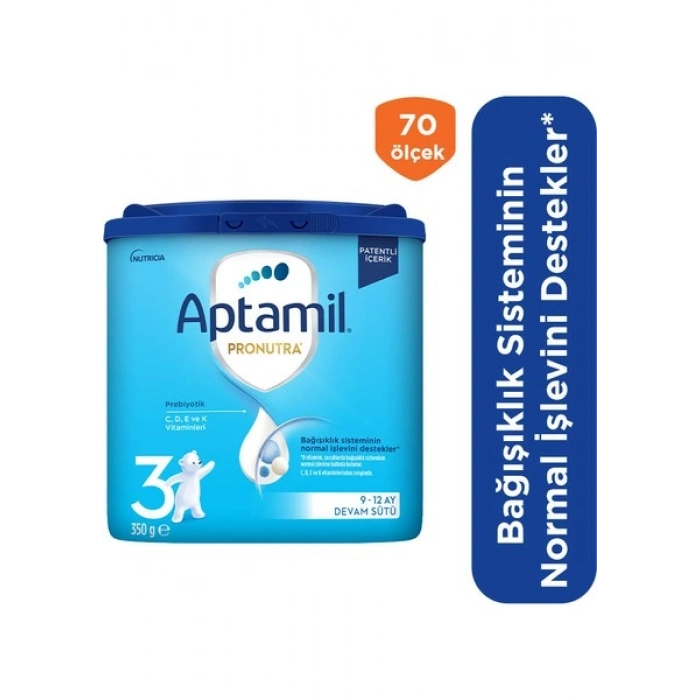 Aptamil 3 Prebiyotikli Devam Sütü 350 Gr