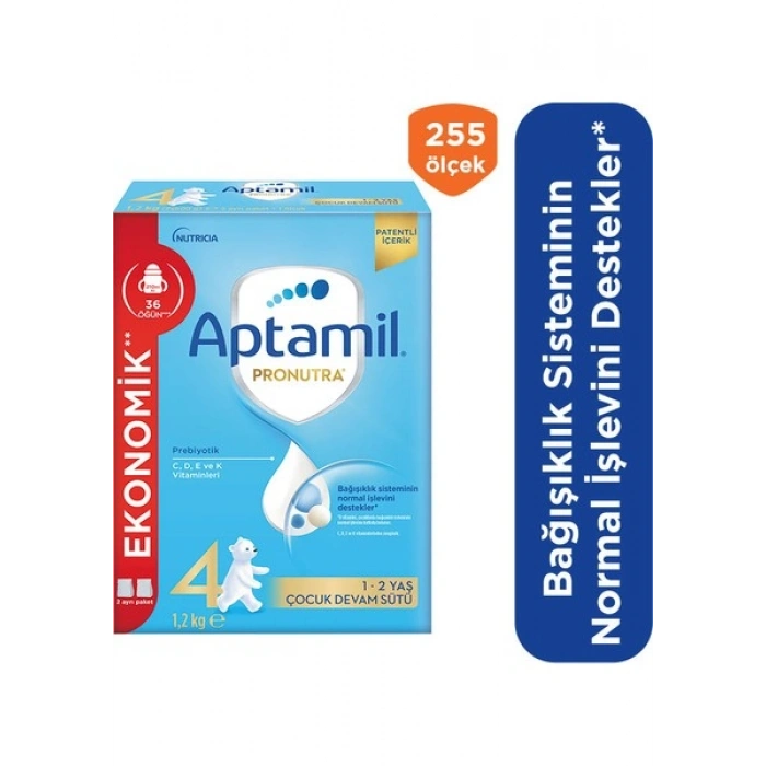 Aptamil 4 Prebiyotikli Çocuk Devam Sütü 1200 Gr